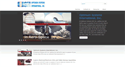 Desktop Screenshot of optimumsystems.net